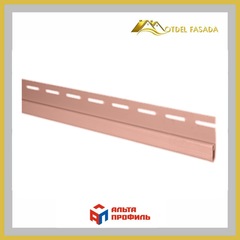 Планка финишная  Альта профиль Т-14  Земляничный 3м