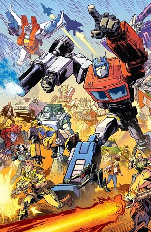 Transformers Vol 5 #9 (Cover F)