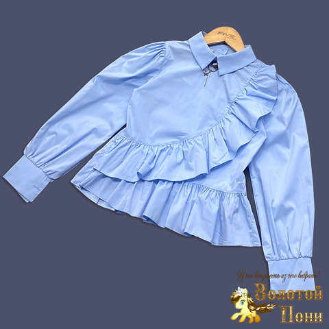 Блуза школьная д (9-13) 250526-Ш5133