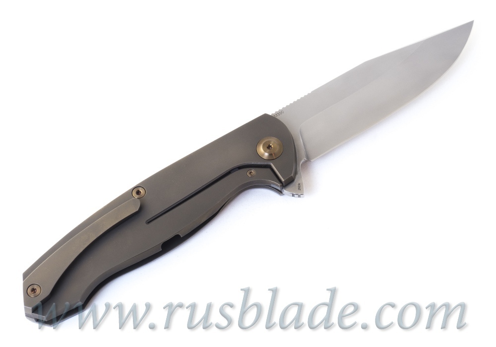 Cheburkov Wolf 2019 M390 Titanium Folding Knife - фотография 