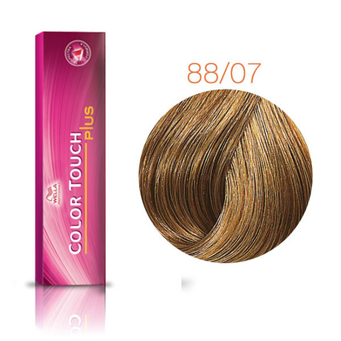 Wella Professional Color Touch Plus 88/07 (Платан) - Тонирующая краска для волос