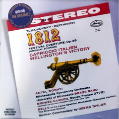 Сборник / Tchaikovsky: 1812 Festival Overture, Op.49 - Capriccio Italien, Beethoven: Wellington's Victory (CD)