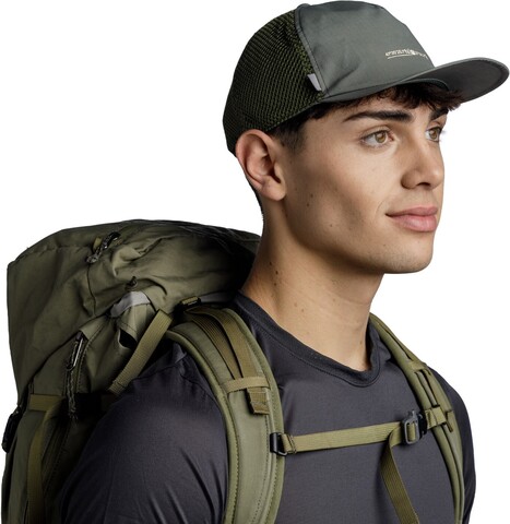 Кепка складывающаяся Buff Pack Trucker Cap Solid Military фото 2