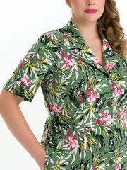 4536 Халат на пуговицах