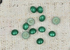 Пуговицы на ножке, d 11 мм, травяной