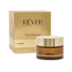 Rever Ночной восстанавливающий крем с эффектом сияния-CRÈME SUPRÊME NUIT 24 KT Crema oro ill. Notte,50 мл