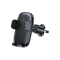 Автозарядка ACEFAST D48 Press Type Wireless Charging Car Holder For Air Vent, черный