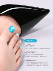 Набор Наклейки для педикюра 