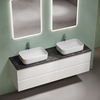 Sancos TT160A1X Столешница c отверстием под смеситель, 160x46, цвет: black sky