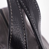 Сумка Саломея 656 мульти итальянский серо-черный