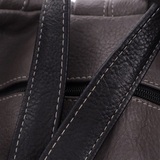 Сумка Саломея 357 мульти итальянский серо-черный