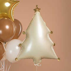 Г Фигура, Новогодняя елочка, Кремовый, 27''/69 см, 1 шт.