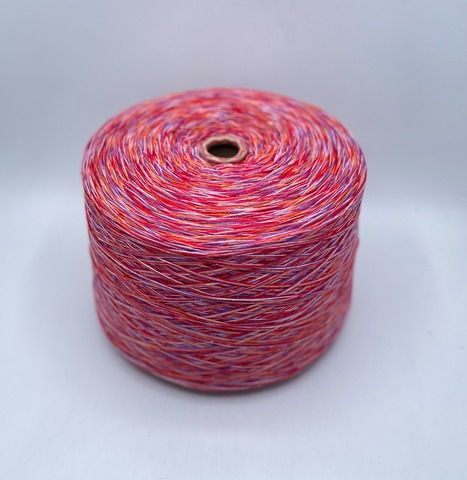 Авторская смотка (пр.Италия) 277м/100гр, Шерсть/Меринос/Полиамид/Вискоза/Кашемир/Полиэстер( люрекс), цвет-Мексиканский залив, арт.36489