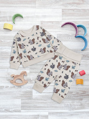 Утеплённый комплект Mjölk Белочки