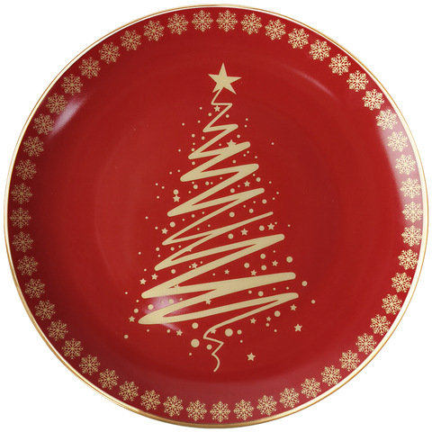 Десертная тарелка First Lady "Скандинавская сказка"