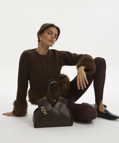 Предзаказ Сумка Brioche Mini Chocolate