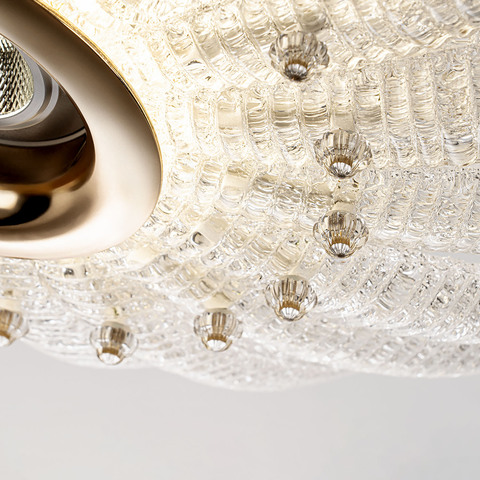 Подвесная светодиодная люстра Modelux ML.9555.500 CP