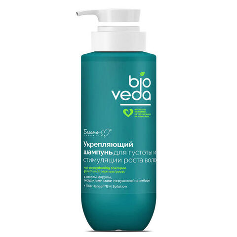 Укрепляющий шампунь для густоты и стимуляции роста волос , 400 гр ( Bioveda )
