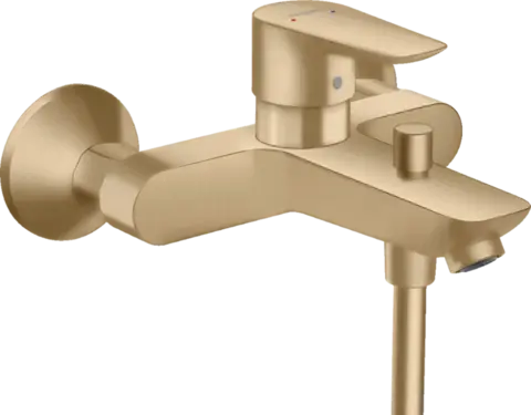 Смеситель для ванны, шлифованная бронза Hansgrohe Talis New E 71740140