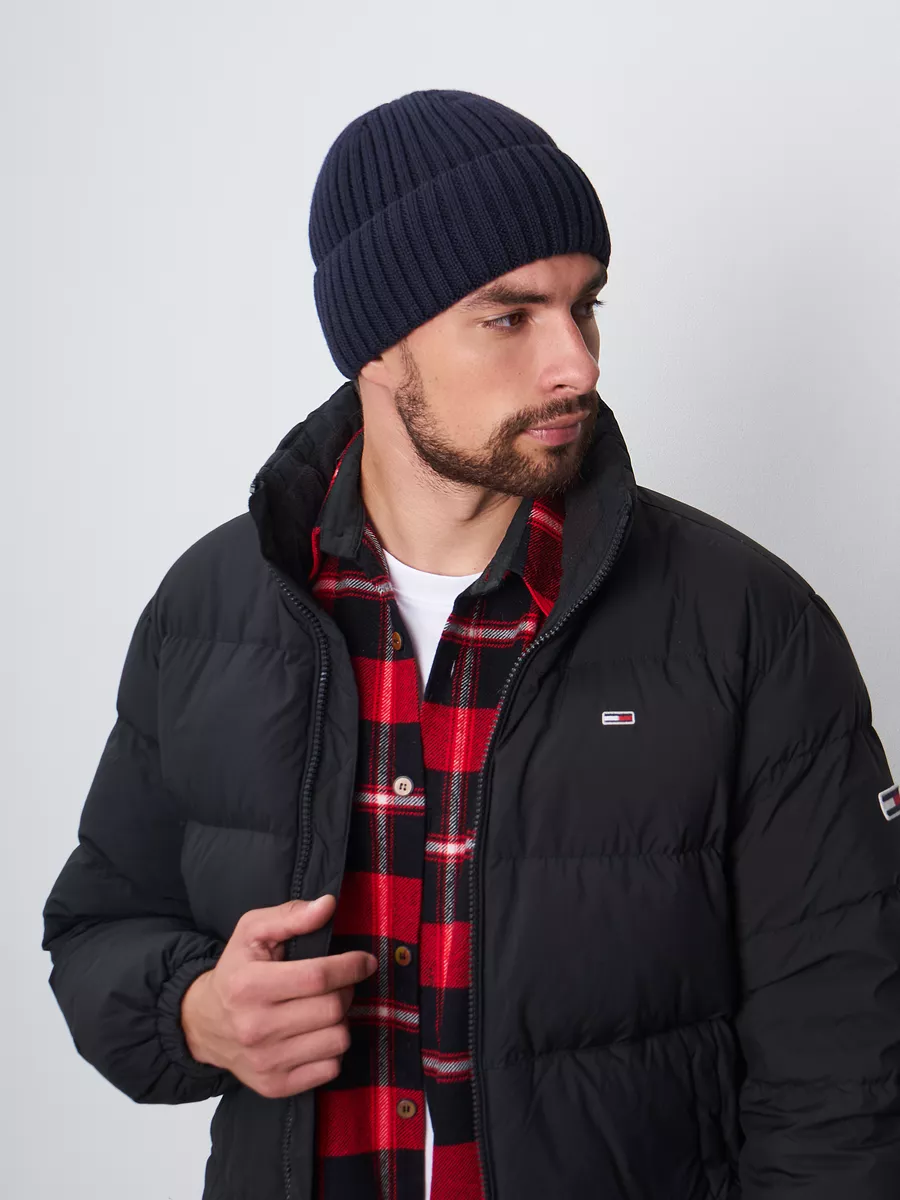 Шапка бини зимняя весенняя с флисом