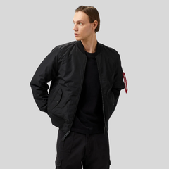 Бомбер Alpha Industries MA-1 Reversible Onion Quilted Black (Черный)