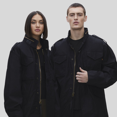 Куртка Alpha Industries M-65 и лайнер ALS/92 Black (Черный)