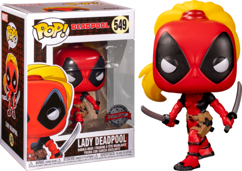 Funko POP! Marvel. Deadpool: Lady Deadpool (Exc) (549)