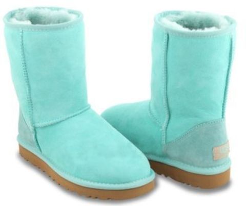 UGG Classic Short Aqua