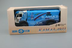 KAMAZ-4911 rally Paris-Dakar №407 white-blue Elecon 1:43