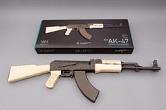 Автомат АК-47 от TARG - деревянный конструктор, сборная модель, 3d пазл