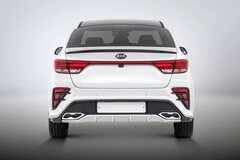 Бампер задний Kudos на Kia Rio