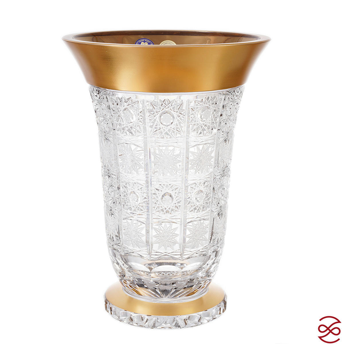 Самара Ваза Хрустальная Богемия 40 См Купить