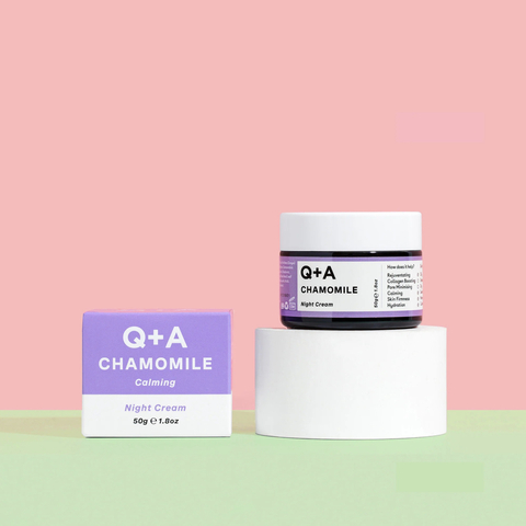 Q+A CHAMOMILE  Ночной крем для лица, 50 гр