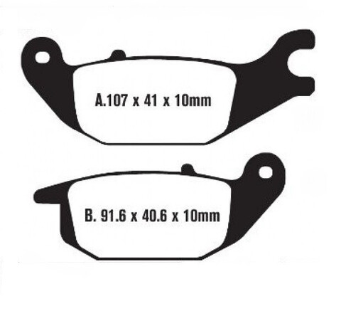 Тормозные колодки SM-PARTS OFF-ROAD FA 343
