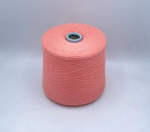 Cariaggi (пр.Италия), art.Cashmere E.Y.E GCS  2/28 1400м/100гр,100% Кашемир , цвет-Коралл, арт.32556