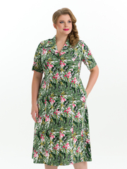 4536 Халат на пуговицах