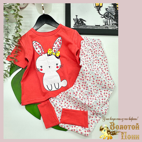 Пижама хлопок д (3-7) 250530-QR9037