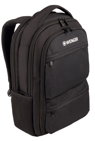 Рюкзак WENGER Fuse, цвет чёрный, отделение для ноутбука 15,6, 43х32х21 см., 16 л. (600630) - Wenger-Victorinox.Ru