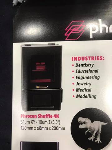 3D-принтер Phrozen Shuffle 4K