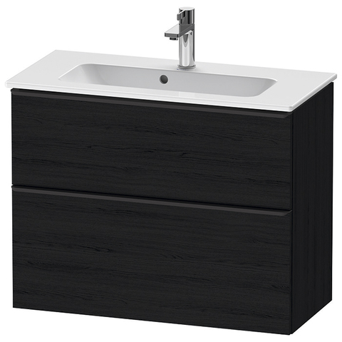 Duravit D-Neo Тумбочка подвесная, Compact 625x810x372, 1 ящик, цвет: Black Oak DE436901616