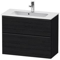 Duravit D-Neo Тумбочка подвесная, Compact 625x810x372, 1 ящик, цвет: Black Oak DE436901616 фото