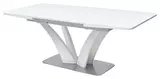 фото 3 Стол FREYA 160 WHITE GLASS белый глянец М-City на profcook.ru