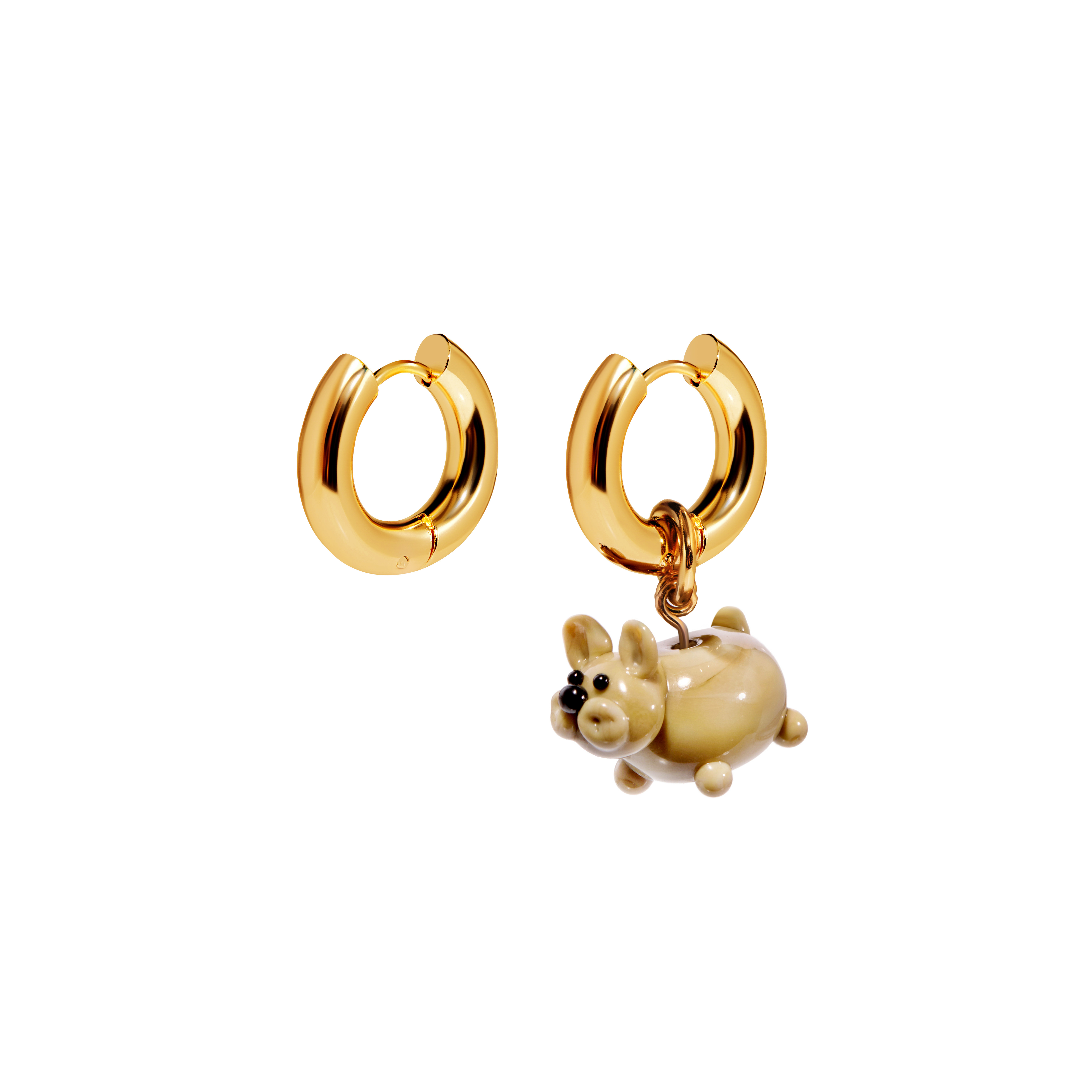 

Серьги Favorite Fluffy Gold Earrings - Dog