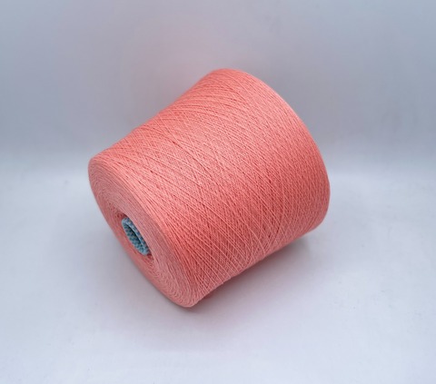 Cariaggi (пр.Италия), art.Cashmere E.Y.E GCS  2/28 1400м/100гр,100% Кашемир , цвет-Коралл, арт.32556