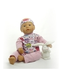 Пижама трикотажная - На кукле. Одежда для кукол, пупсов и мягких игрушек.