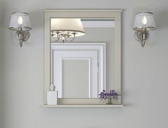 Зеркало ЛЕОН 65 дуб бежевый