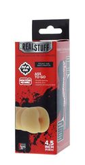 Телесный мастурбатор-анус REALSTUFF ASS TO-GO - 