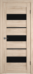 Дверь Atum 23 / Sand Vellum / Black Gloss / Владимирские двери