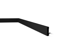 Плинтус Black FT2