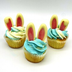 Пластиковая форма для шоколада Заяц / Ушки МИНИ 3 пары